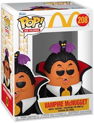Funko POP! McDonald's Vampire McNugget Ad Icons Figure #208
