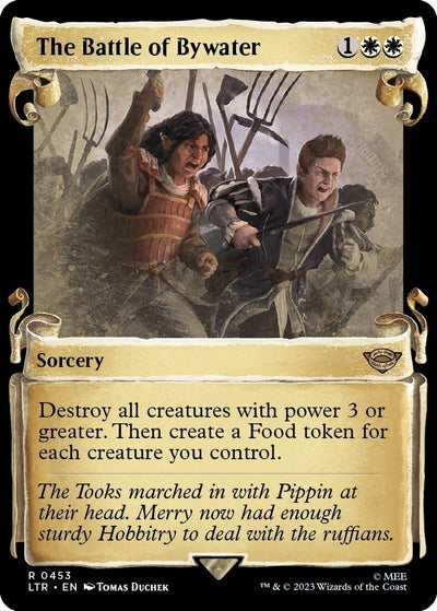 The Battle of Bywater [The Lord of the Rings: Tales of Middle-Earth Showcase Scrolls]