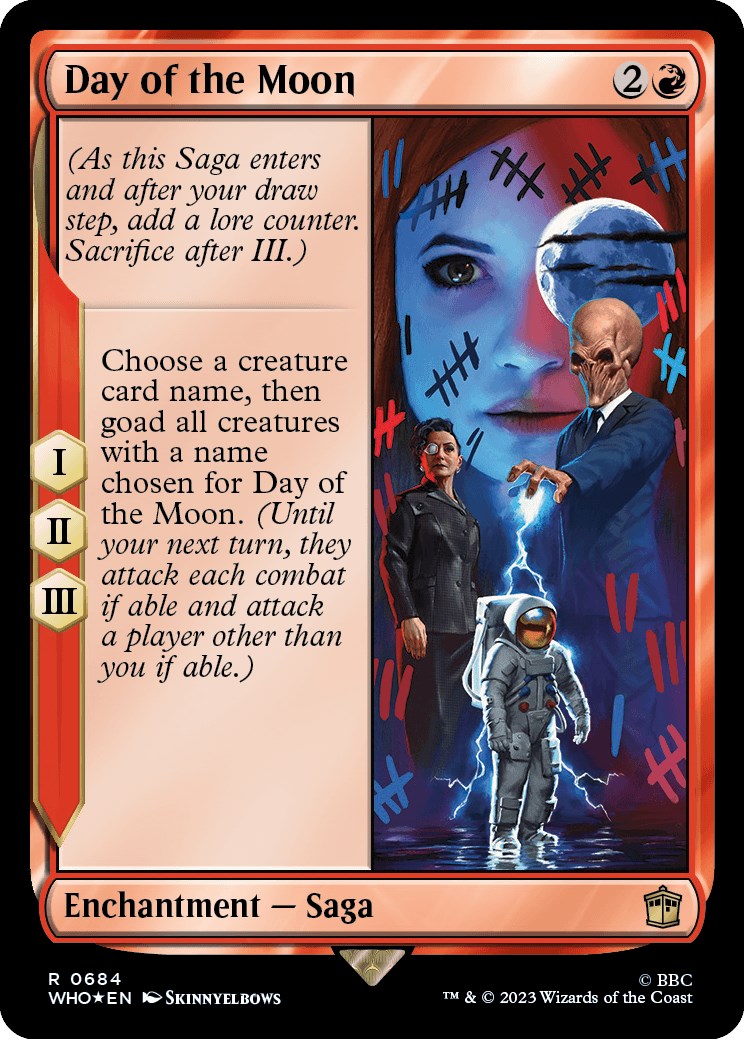 Day of the Moon (Surge Foil) (684) [Universes Beyond: Doctor Who]