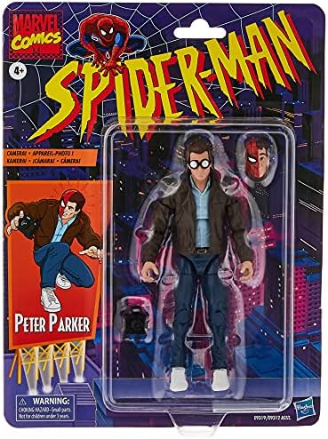 Marvel Legends Spider-Man Peter Parker 6-Inch Action Figure