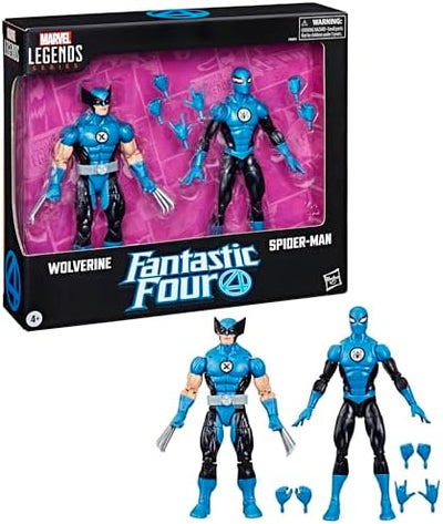 Marvel Legends Wolverine & Spider-Man 6-Inch Action Figure 2-Pack
