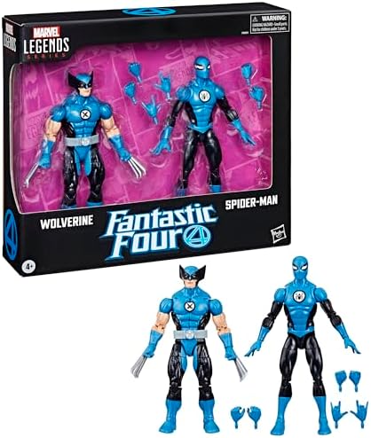 Marvel Legends Wolverine & Spider-Man 6-Inch Action Figure 2-Pack