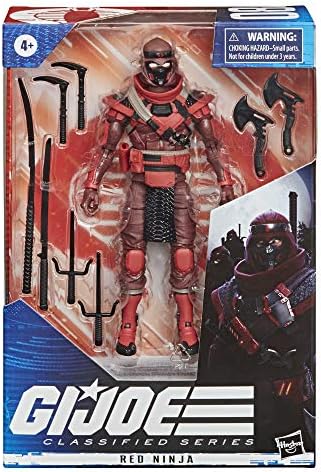 G.I. Joe Classified Series Red Ninja 6-Inch Action Figure #08
