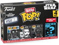 Funko Bitty POP! Star Wars 4-Pack - Darth Vader, TIE Fighter Pilot, Stormtrooper and A Surprise Mystery Mini Figure
