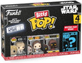 Funko Bitty POP! Star Wars 4-Pack - Luke Skywalker, OBI-Wan Kenobi, Jawa and A Surprise Mystery Mini Figure
