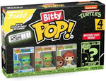 Funko Bitty POP! TMNT 4-Pack - Leonardo, Michelangelo, April & Mystery