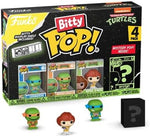Funko Bitty POP! TMNT 4-Pack - Leonardo, Michelangelo, April & Mystery