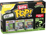 Funko Bitty POP! TMNT 4-Pack  - Donatello, Shredder, Baxter Stockman, & Surprise Mystery Figure
