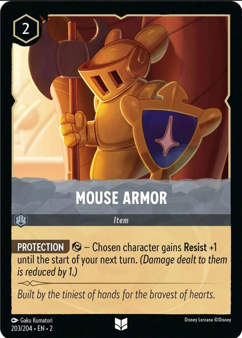Image for Mouse Armor (203/204) [Rise of the Floodborn] - Disney Lorcana