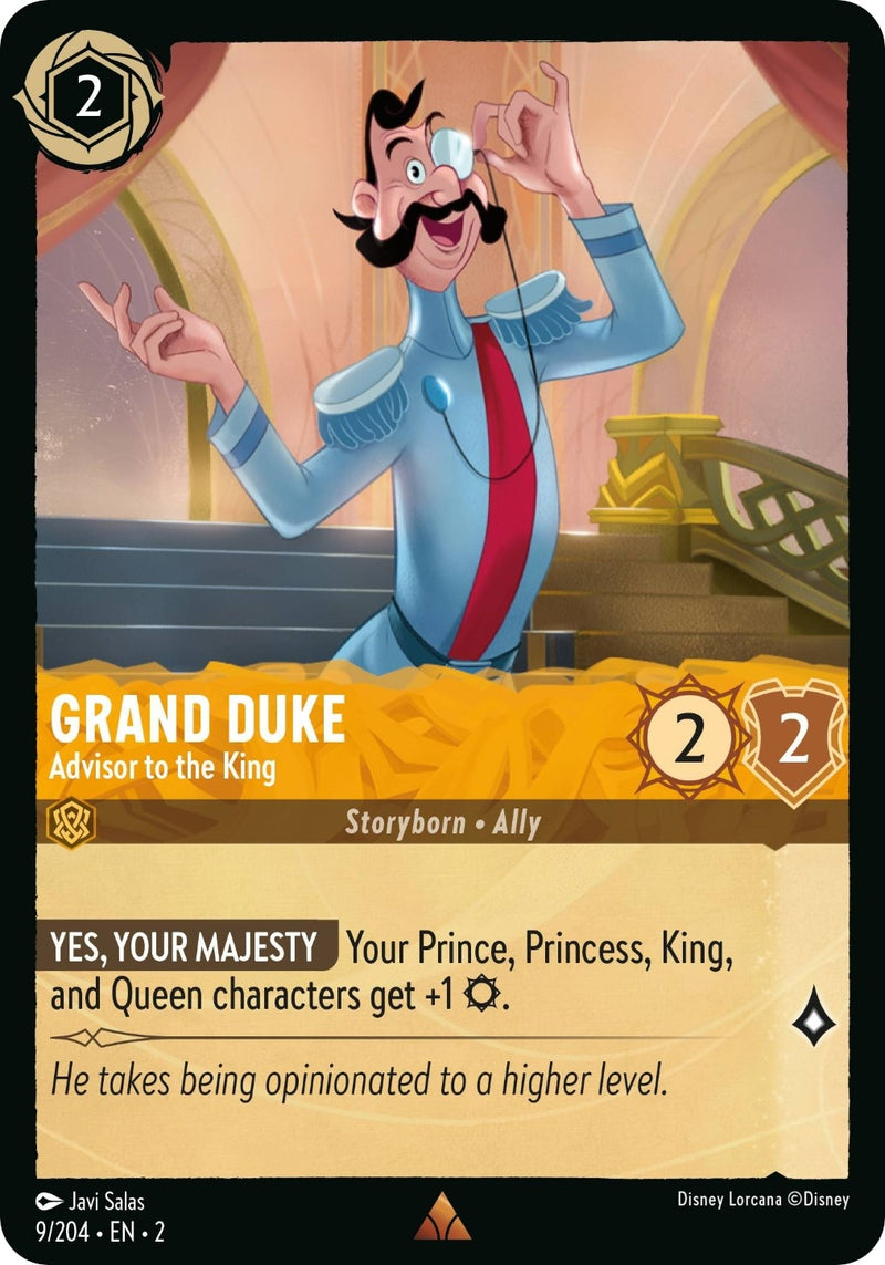 Image for Grand Duke - Advisor to the King (9/204) [Rise of the Floodborn] - Disney Lorcana