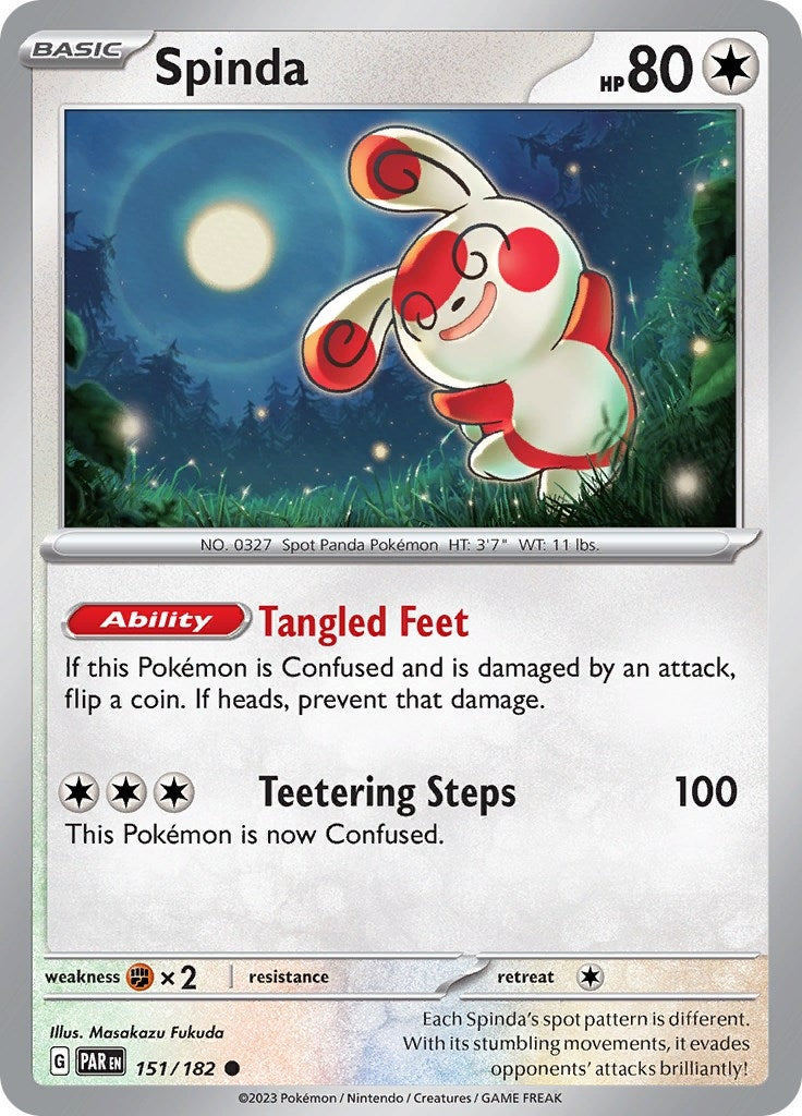 Image for Spinda (151/182) [SV04: Paradox Rift] - Pokemon