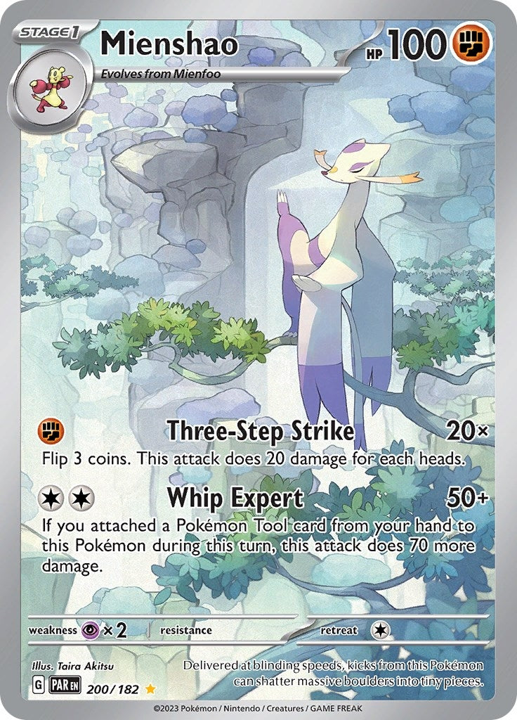 Image for Mienshao (200/182) [SV04: Paradox Rift] - Pokemon