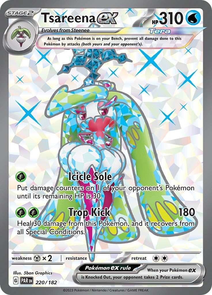 Image for Tsareena ex (220/182) [SV04: Paradox Rift] - Pokemon