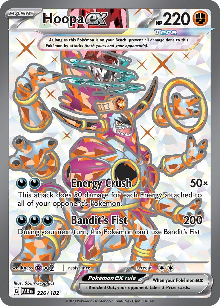 Image for Hoopa ex (226/182) [SV04: Paradox Rift] - Pokemon