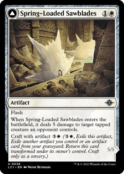 Spring-Loaded Sawblades (36) (The Lost Caverns of Ixalan)