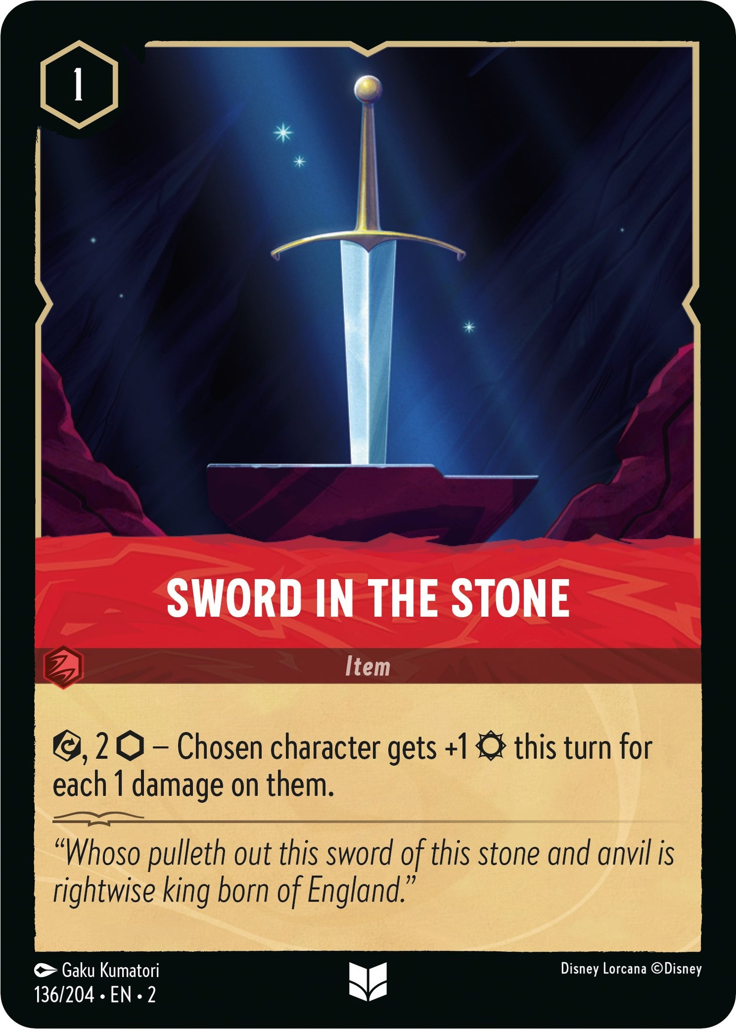 The Sword in the Stone (136/204) [Rise of the Floodborn]