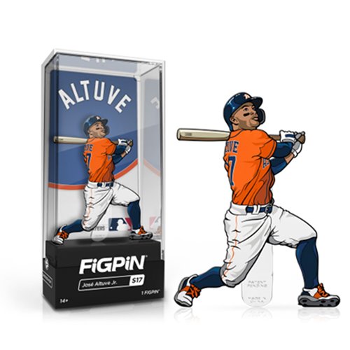 Jose Altuve Houston Astros Figpin Figure No. 22