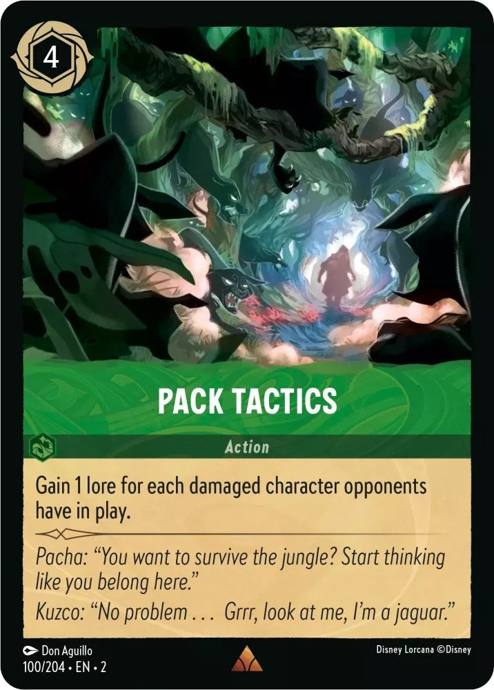 Image for Pack Tactics (100/204) [Rise of the Floodborn] - Disney Lorcana