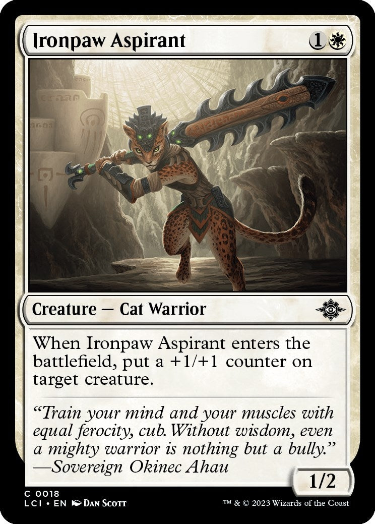Ironpaw Aspirant (18) (The Lost Caverns of Ixalan)