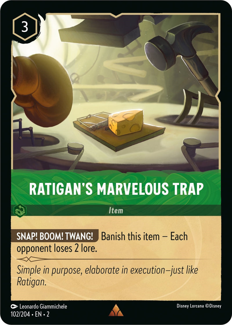 Image for Ratigan's Marvelous Trap (102/204) [Rise of the Floodborn] - Disney Lorcana