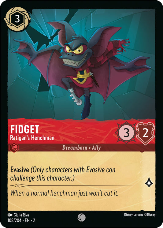 Fidget - Ratigan's Henchman (108/204) [Rise of the Floodborn]