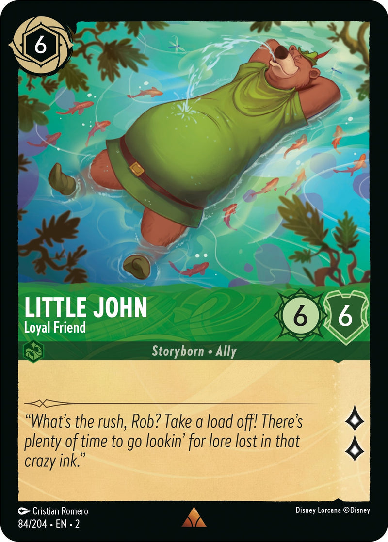Image for Little John - Loyal Friend (84/204) [Rise of the Floodborn] - Disney Lorcana
