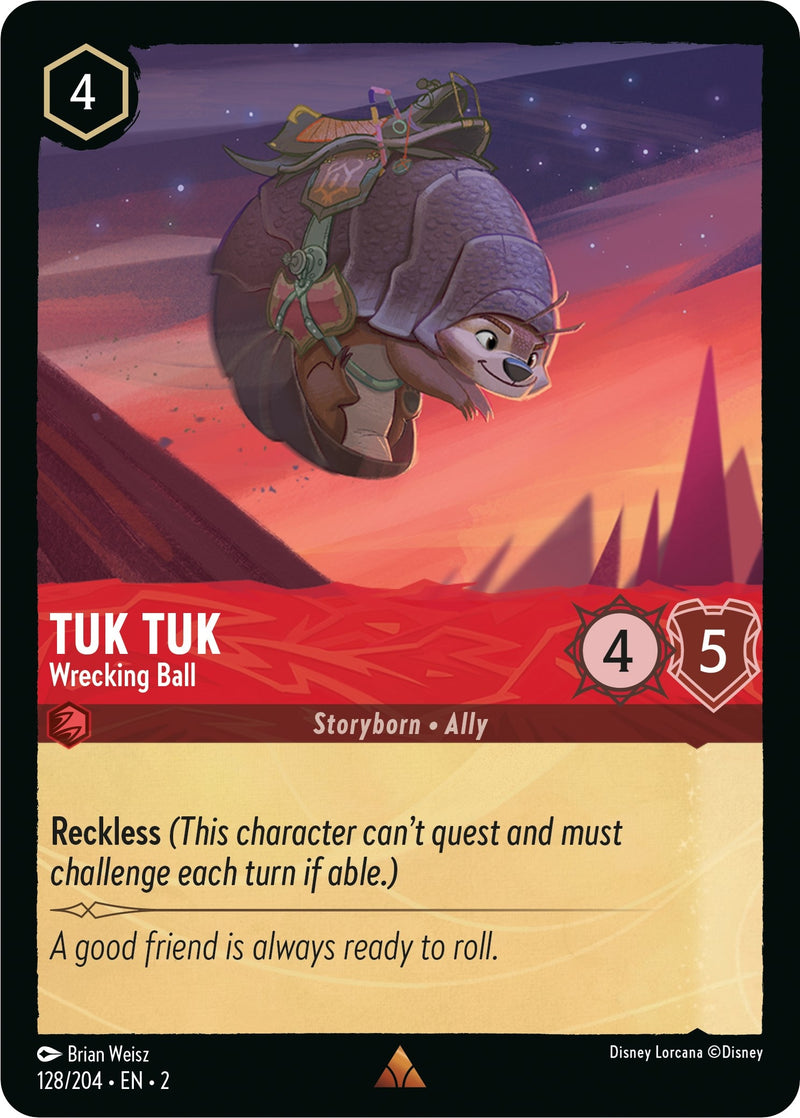 Image for Tuk Tuk - Wrecking Ball (128/204) [Rise of the Floodborn] - Disney Lorcana