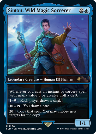 Simon, Wild Magic Sorcerer (1238) (Secret Lair Drop Series)