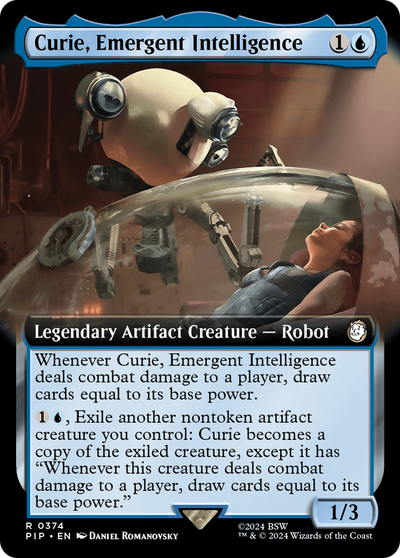 Curie, Emergent Intelligence (Extended Art) (374) (Universes Beyond: Fallout)
