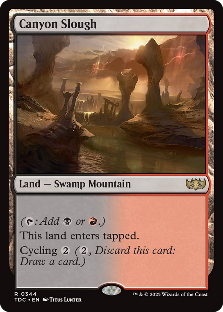 Canyon Slough (344) [Tarkir: Dragonstorm]