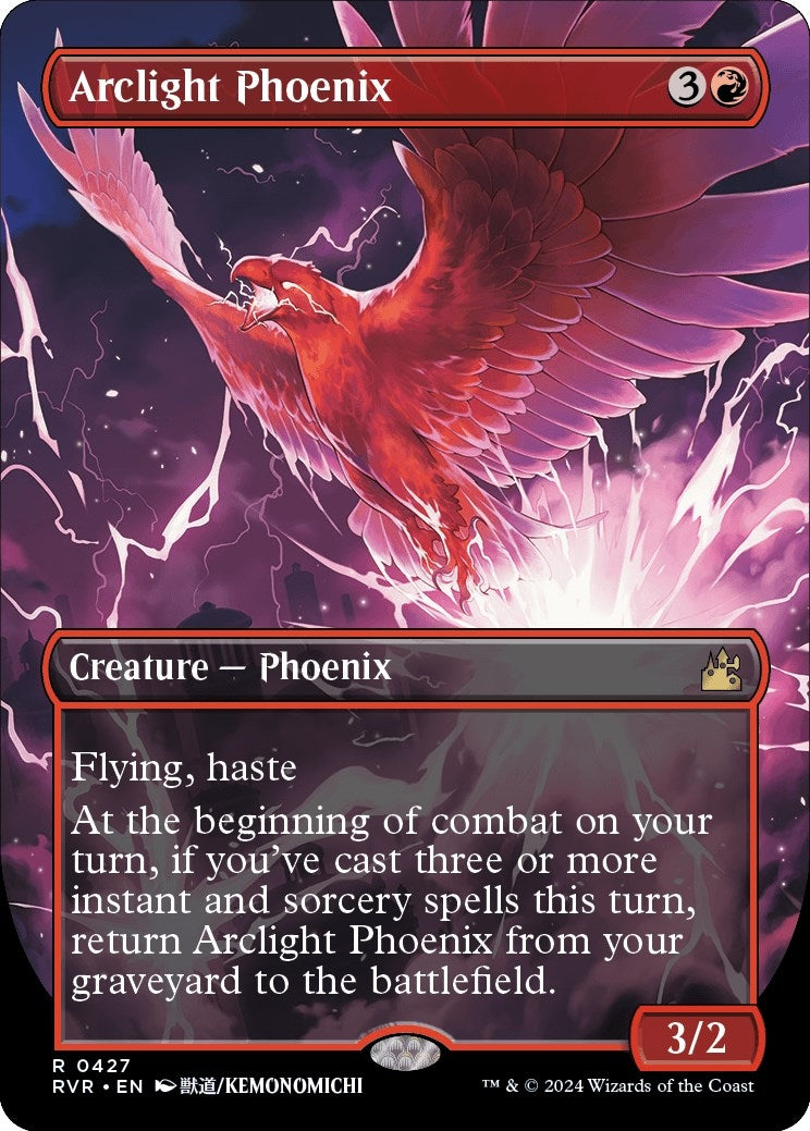 Arclight Phoenix (Anime Borderless) (427) (Ravnica Remastered)