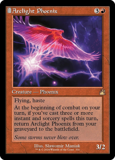 Arclight Phoenix (Retro Frame) (331) (Ravnica Remastered)