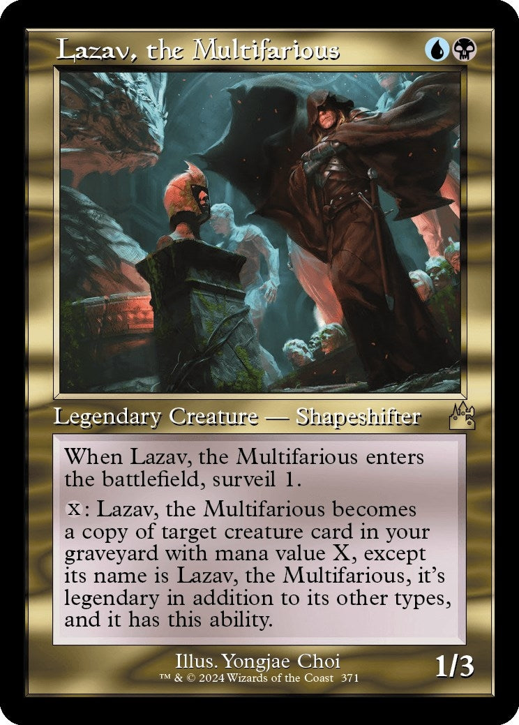 Lazav, the Multifarious (Retro Frame) (371) (Ravnica Remastered)