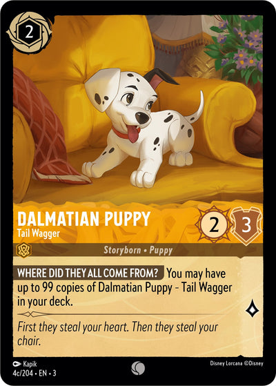 Dalmatian Puppy - Tail Wagger (4c/204) (4c/204) (Into the Inklands)