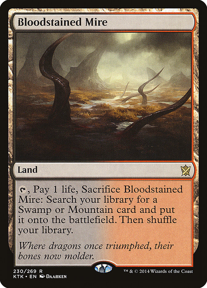 Bloodstained Mire (230) [Khans of Tarkir]