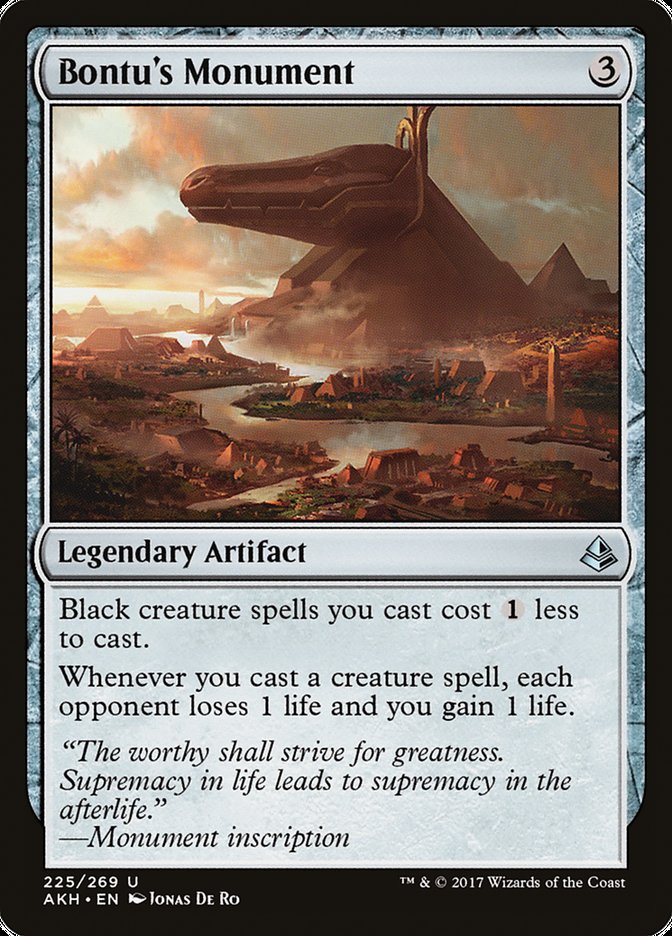 Bontu's Monument (225) [Amonkhet]