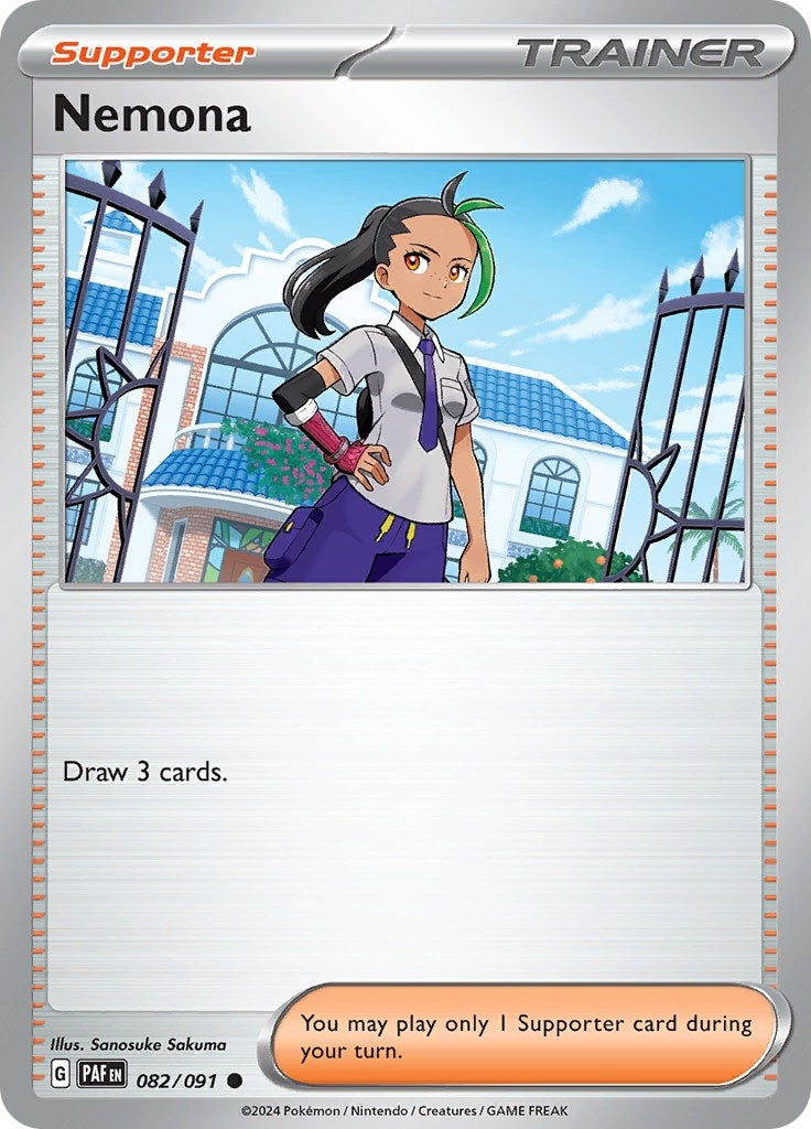Image for Nemona (082/091) [SV: Paldean Fates] - Pokemon