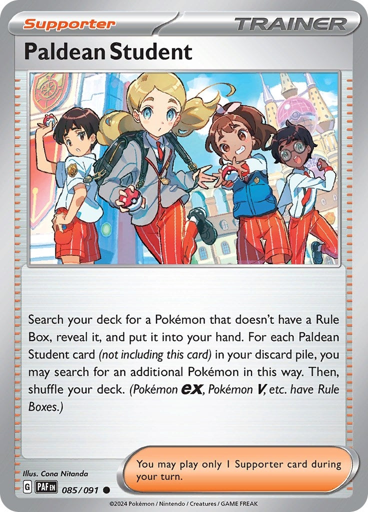 Image for Paldean Student (085/091) [SV: Paldean Fates] - Pokemon