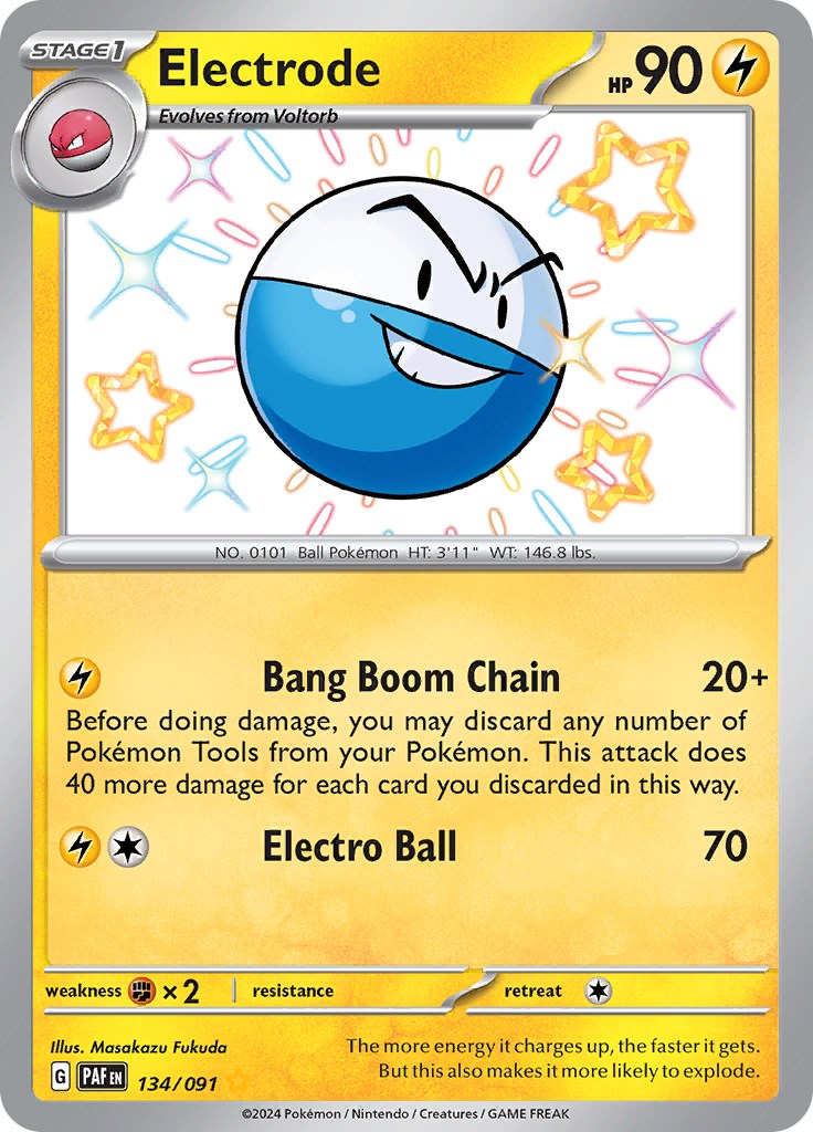 Electrode (134/091) [Scarlet & Violet: Paldean Fates]