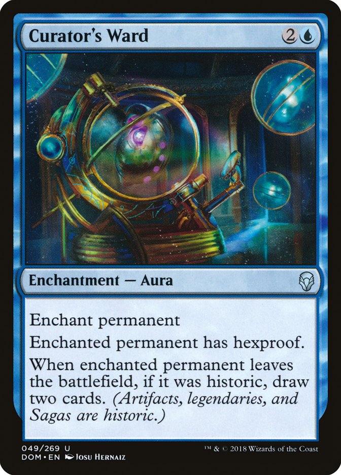 Curator's Ward (49) [Dominaria]