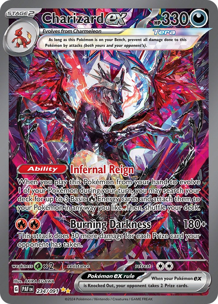 Image for Charizard ex (234/091) [SV: Paldean Fates] - Pokemon