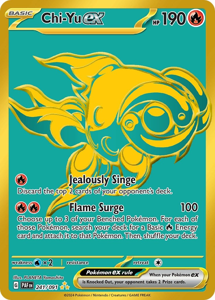 Image for Chi-Yu ex (241/091) [SV: Paldean Fates] - Pokemon