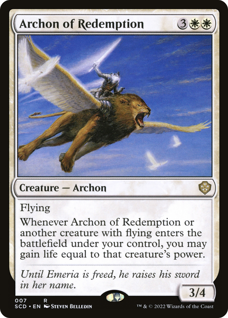 Archon of Redemption (7) [Starter Commander Decks]