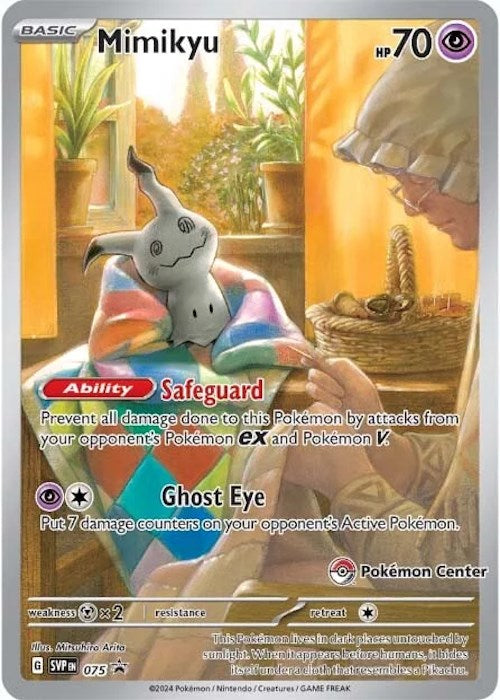 Mimikyu (SVP075) - 075 (Pokemon Center Exclusive) [Scarlet & Violet: Black Star Promos]