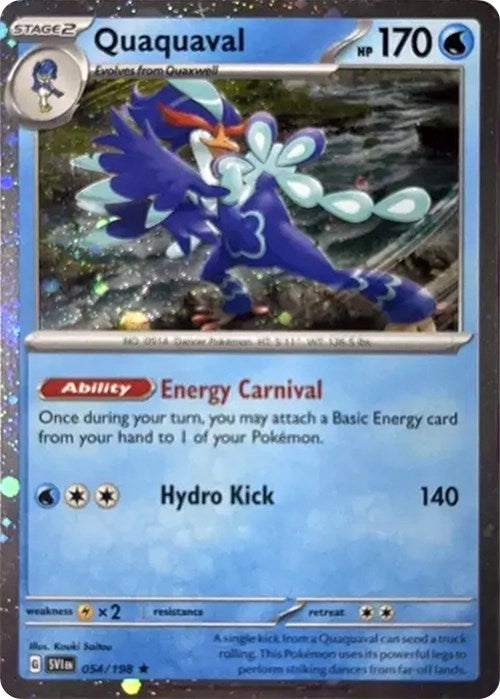 Image for Quaquaval - 054/198 (Cosmos Holo) (054/198) [Miscellaneous Cards & Products] - Pokemon