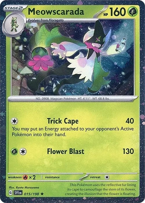Image for Meowscarada - 015/198 (Cosmos Holo) (015/198) [Miscellaneous Cards & Products] - Pokemon