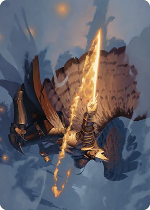Aurelia's Vindicator Art Card (1) [Murders at Karlov Manor]