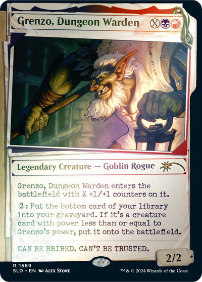 Grenzo, Dungeon Warden (Rainbow Foil) (1569) (Secret Lair Drop Series)