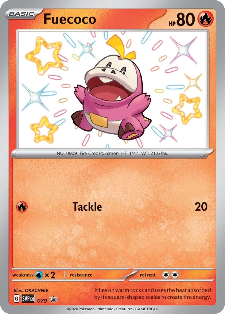 Image for Fuecoco - 079 (079) [SV: Scarlet & Violet Promo Cards] - Pokemon