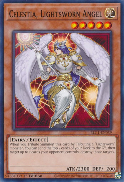Celestia, Lightsworn Angel (BLC1-EN059) (Battles of Legend: Chapter 1)